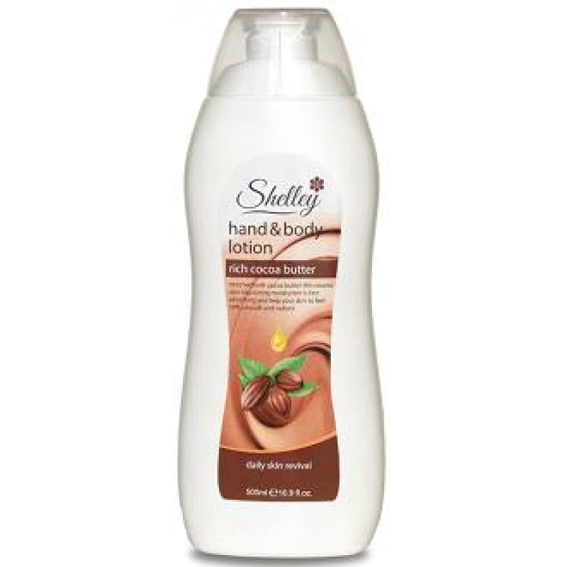 SHELLEY ΚΡΕΜΑ ΣΩΜΑΤΟΣ COCOA BUTTER 500ML