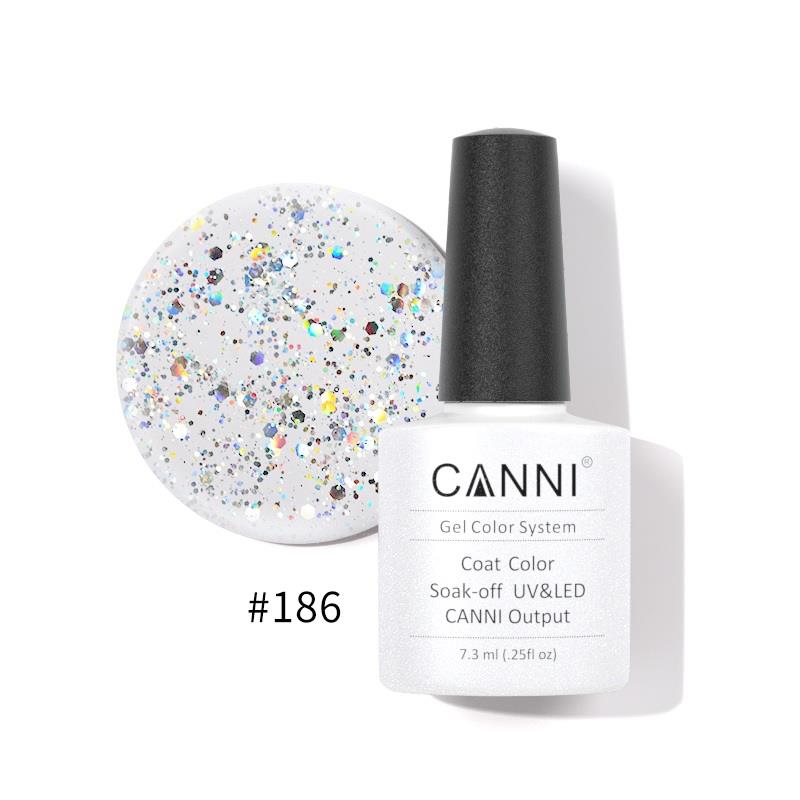 CANNI HYBRID NAIL COLOR N.186 7.3ML