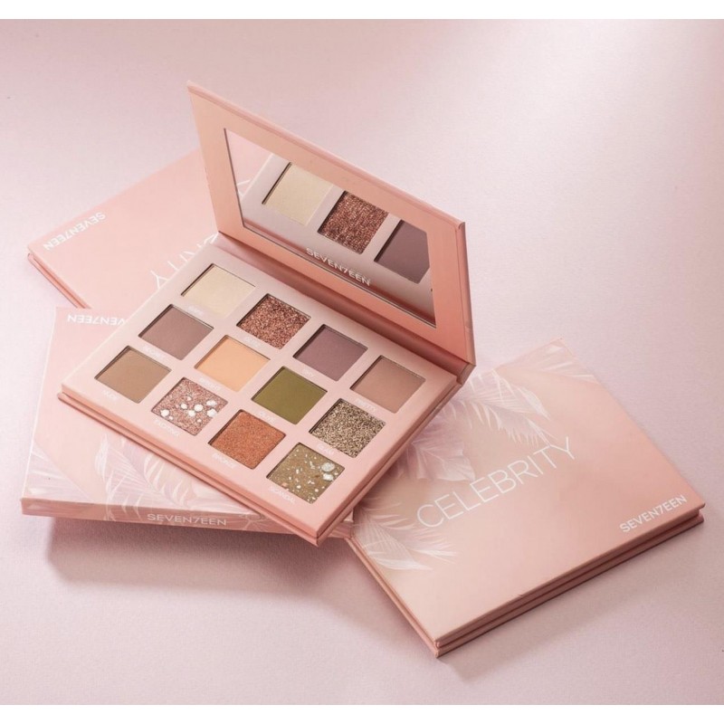 SEVENTEEN LIMITED EDITION EYE SHADOW PALETTE - CELEBRITY