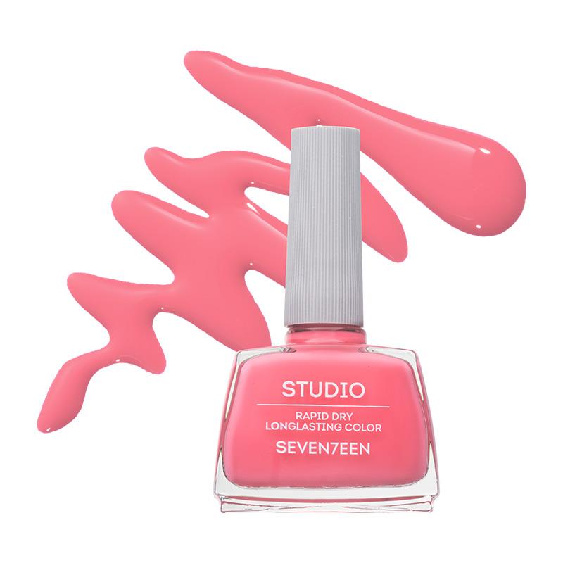 SEVENTEEN STUDIO RAPID DRY LONGLASTING COLOR NAIL N.196ML