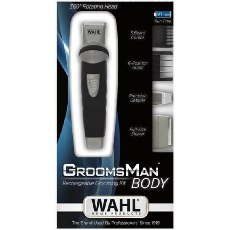 WAHL GROOMSMAN TRIMMER ΜΗΧΑΝΗ ΚΟΥΡΕΜΑΤΟΣ ΕΠΑΝΑΦΟΡΤΙΖΟΜΕΝΗ 9953-1016