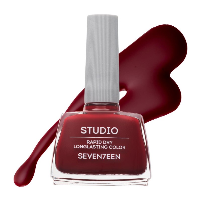 SEVENTEEN STUDIO RAPID DRY LONGLASTING COLOR NAIL N.142 12ML