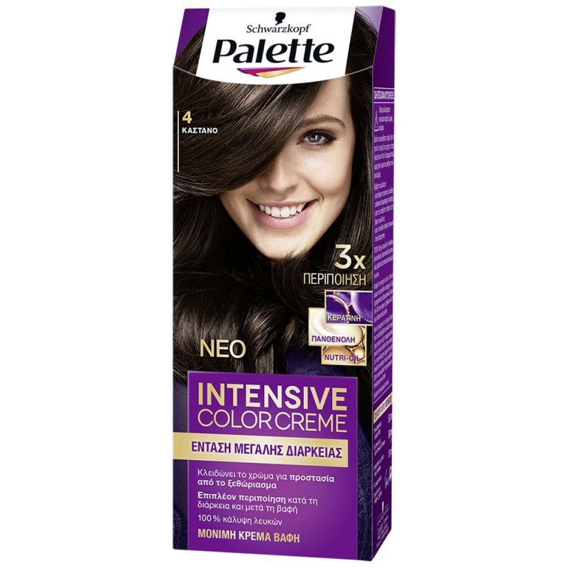 SCHWARZKOPF PALETTE SEMI-SET N.4 BROWN 110ML