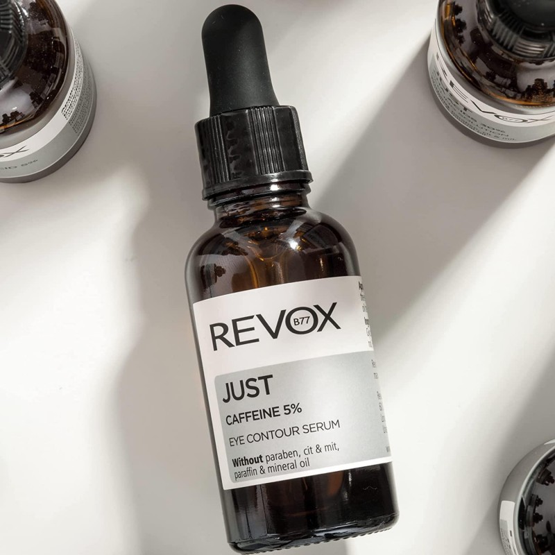 REVOX JUST CAFFEINE 5% ΟΡΟΣ ΜΑΤΙΩΝ ΚΑΤΑ ΤΩΝ ΜΑΥΡΩΝ ΚΥΚΛΩΝ 30ML