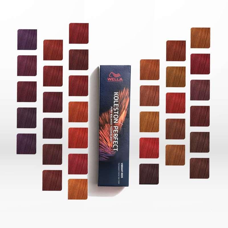 WELLA KOLESTON PERFECT ME+ VIBRANT REDS 8/43 ΞΑΝΘΟ ΑΝΟΙΧΤΟ ΚΟΚΚΙΝΟ ΧΡΥΣΟ  60ML