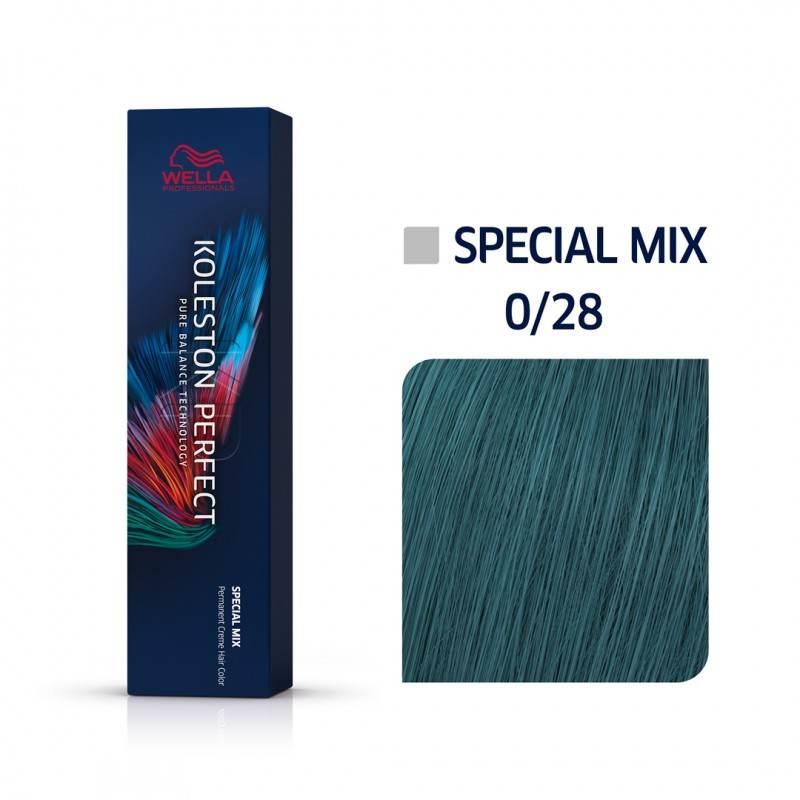 WELLA KOLESTON PERFECT ME+ SPECIAL MIX 0/28 ΜΑΤ ΜΠΛΕ 60ML