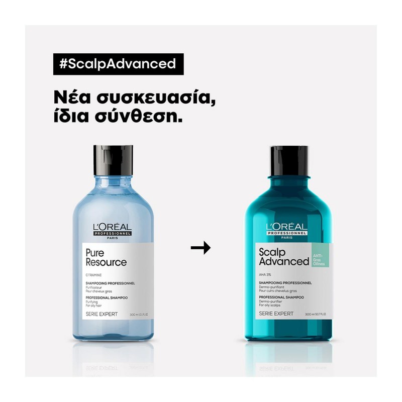 LOREAL PROFESSIONEL SERIE EXPERT SCALP ΣΑΜΠΟΥΑΝ ΚΑΤΑ ΤΗΣ ΛΙΠΑΡΟΤΗΤΑΣ 300ML