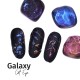 GELLIE GALAXY CATEYE 08 10ML - ΚΑΦΕ ΠΡΑΣΙΝΟ ΑΝΟΙΚΤΟ