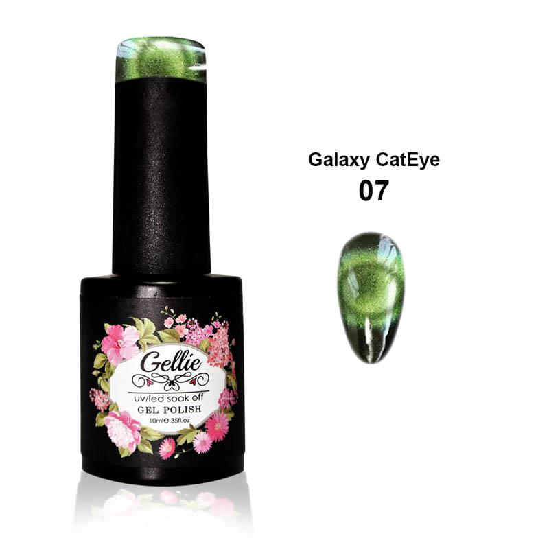 GELLIE GALAXY CATEYE 07 10ML - ΠΡΑΣΙΝΟ ΑΝΟΙΚΤΟ