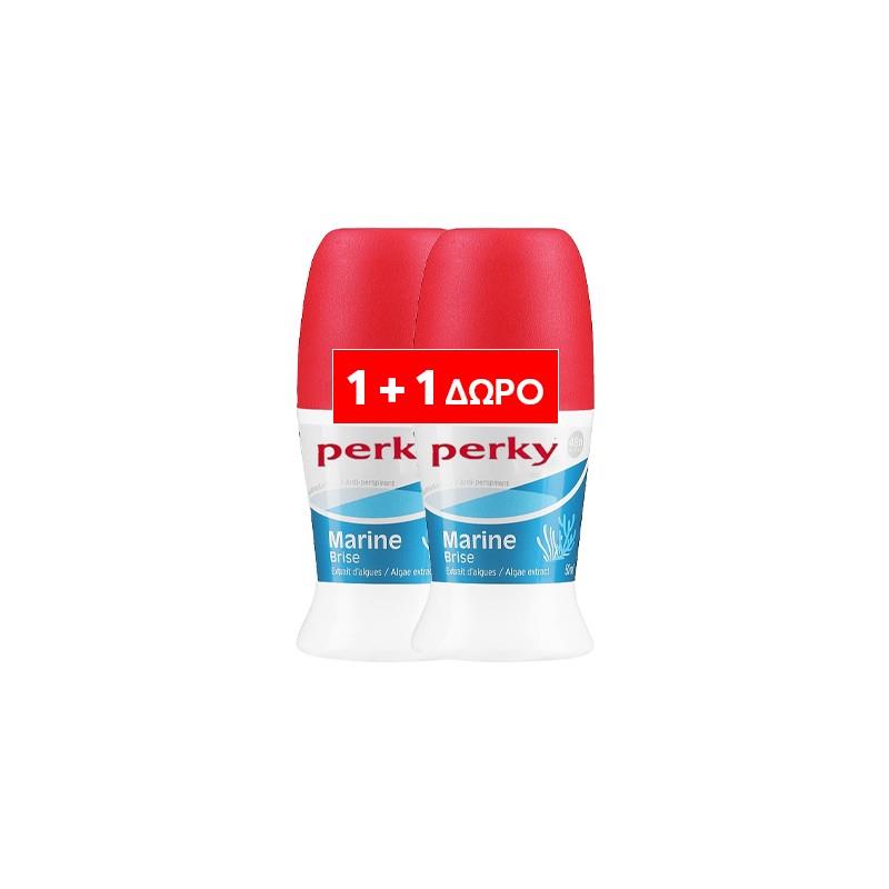 PERKY ROLL-ON MARINE BRISE 1+1 50ML