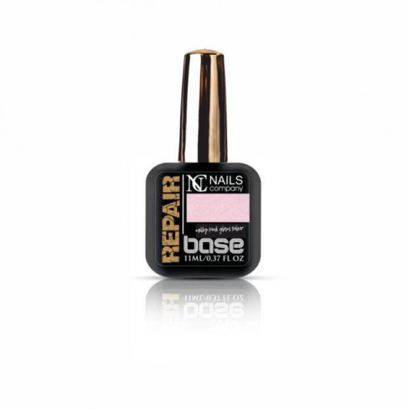 NC NAILS REPAIR BASE MILKY PINK GLAM SILVER 11ML