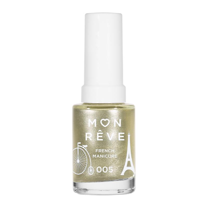 MON REVE FRENCH MANICURE GOLD TIP 005