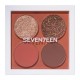 SEVENTEEN VIBRANT EYES QUAD PALETTE N.06 WARM SUNSET