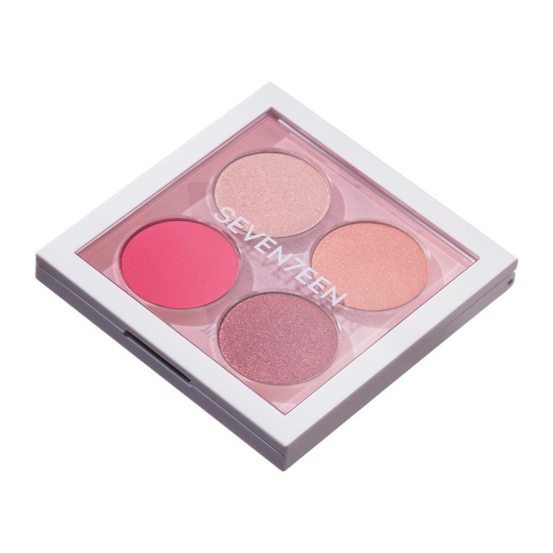 SEVENTEEN VIBRANT EYES QUAD PALETTE N.05 ROSY NUDE