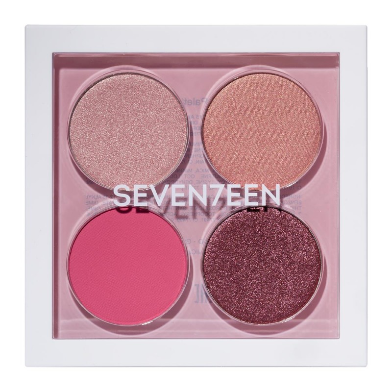 SEVENTEEN VIBRANT EYES QUAD PALETTE N.05 ROSY NUDE