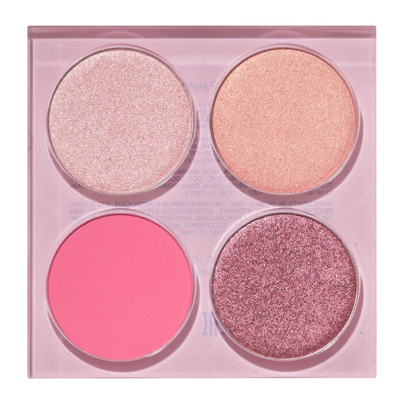 SEVENTEEN VIBRANT EYES QUAD PALETTE N.05 ROSY NUDE