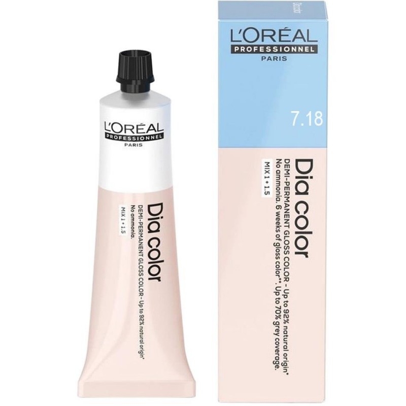 LOREAL DIA COLOR N7.18 ΞΑΝΘΟ ΣΑΝΤΡΕ ΜΟΚΑ 60ML