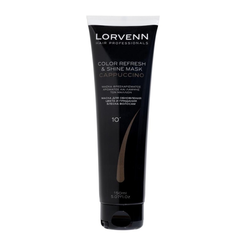 LORVENN ΜΑΣΚΑ ΜΑΛΛΙΩΝ CAPPUCCINO 150ML