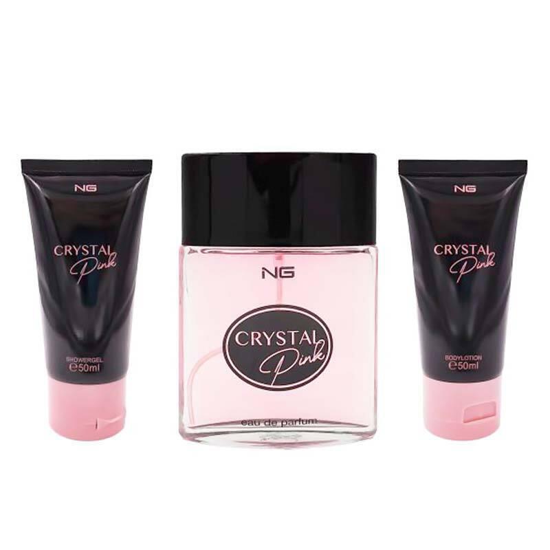 CRYSTAL PINK EDP 100ML-SHOWER GEL 50ML-BODY LOTION 50ML