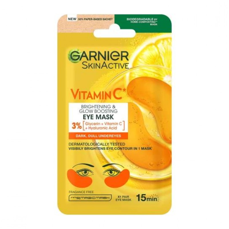 GARNIER VITAMIN C ΥΦΑΣMATINH ΜΑΣΚΑ ΜΑΤΙΩΝ 5GR