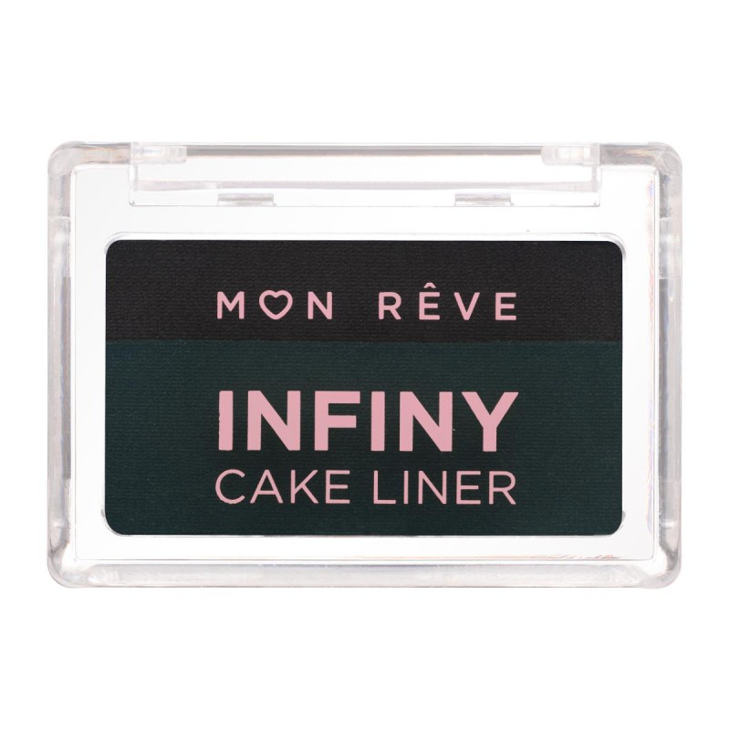 MON REVE INFINY CAKE LINER N.02 DEEP JUNGLE & BLACK