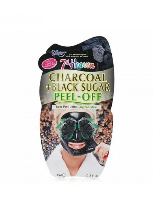 MONTAGNE JEUNESSE FACE MASK CHARCOAL+BLACK SUGAR PEEL-OFF 10ML