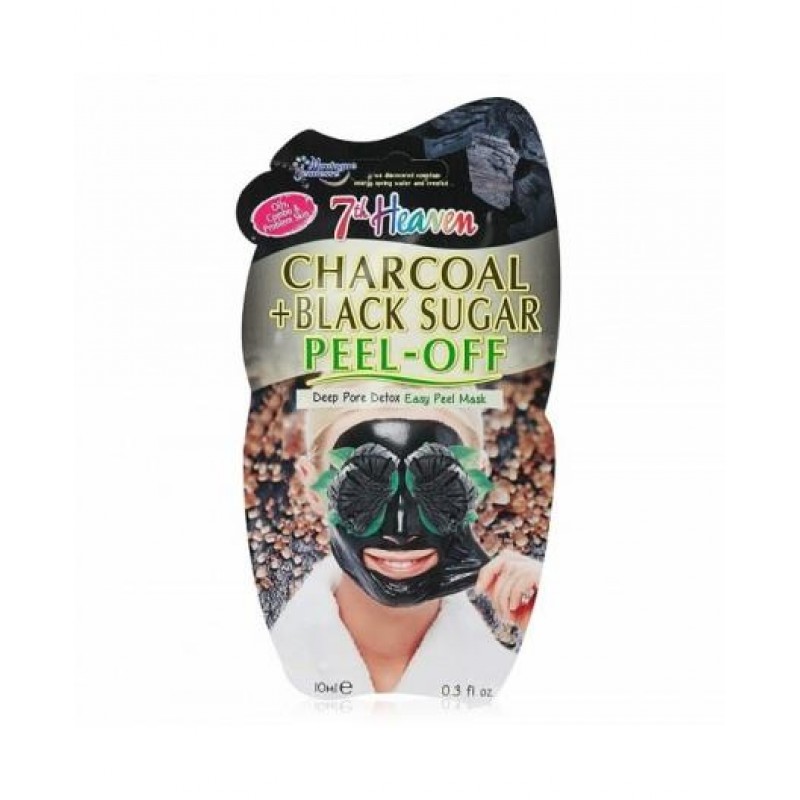 MONTAGNE JEUNESSE FACE MASK CHARCOAL+BLACK SUGAR PEEL-OFF 10ML