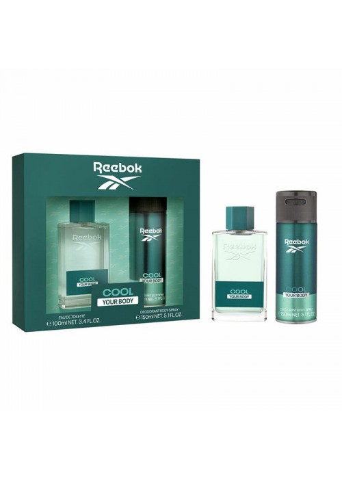 REEBOK COOL YOUR BODY SET EDT 100ML+ BODY SPRAY 150ML