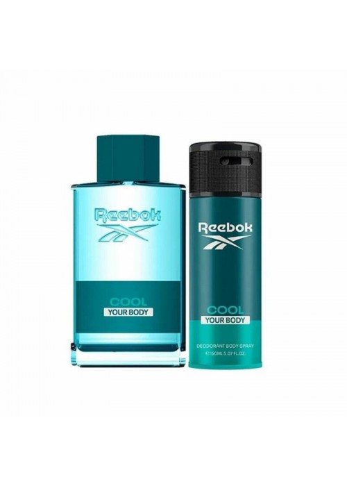 REEBOK COOL YOUR BODY SET EDT 100ML+ BODY SPRAY 150ML