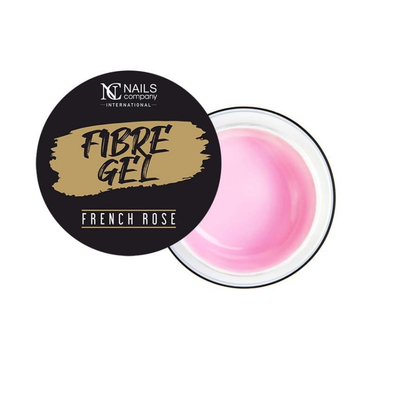 NC NAILS FIBRE GEL FRENCH ROSE 50GR