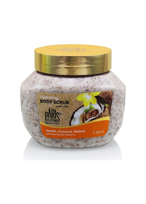 PARIS COLLECTION BODY SCRUB VANILLA-COCONUT-WALNUT 500ML