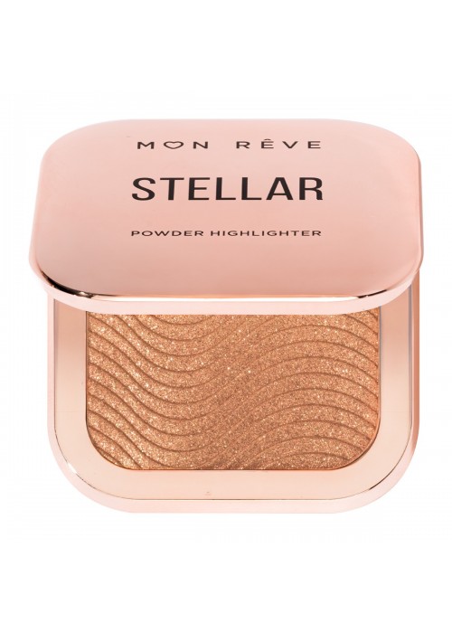 MON REVE STELLAR POWDER HIGHLIGHTER N.02 GOLDEN SAND