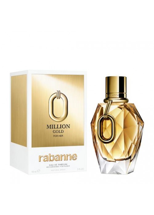 PACO RABANNE MILLION GOLD WOMAN EDP 90ML REFILL