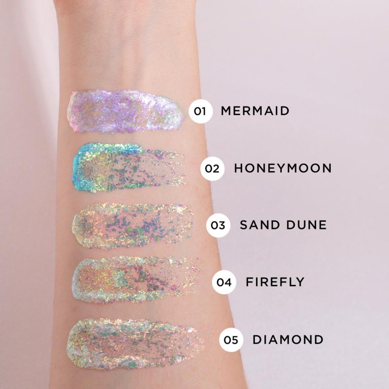 MON REVE STAR FLAKE GLITTER GEL N.01 MERMAID