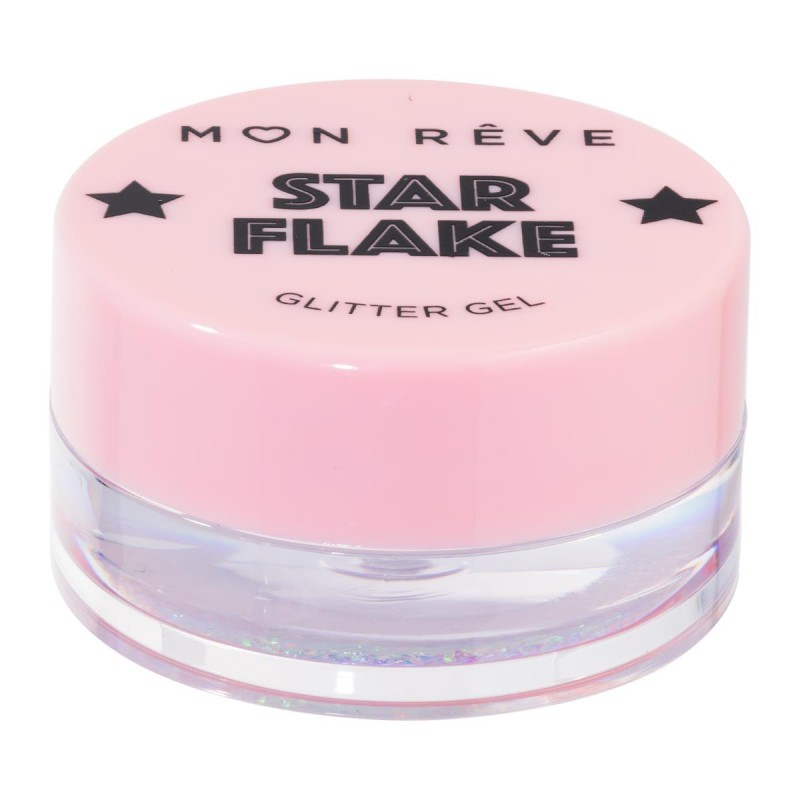 MON REVE STAR FLAKE GLITTER GEL N.04 FIREFLY