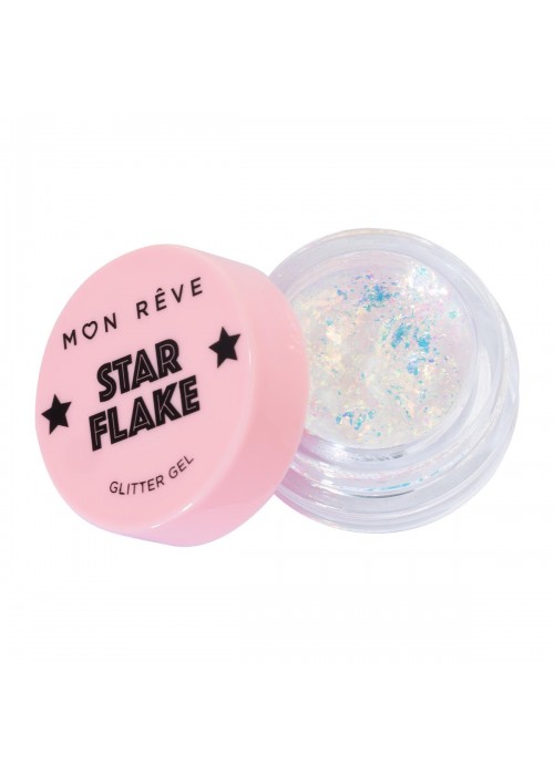 MON REVE STAR FLAKE GLITTER GEL N.05 DIAMOND