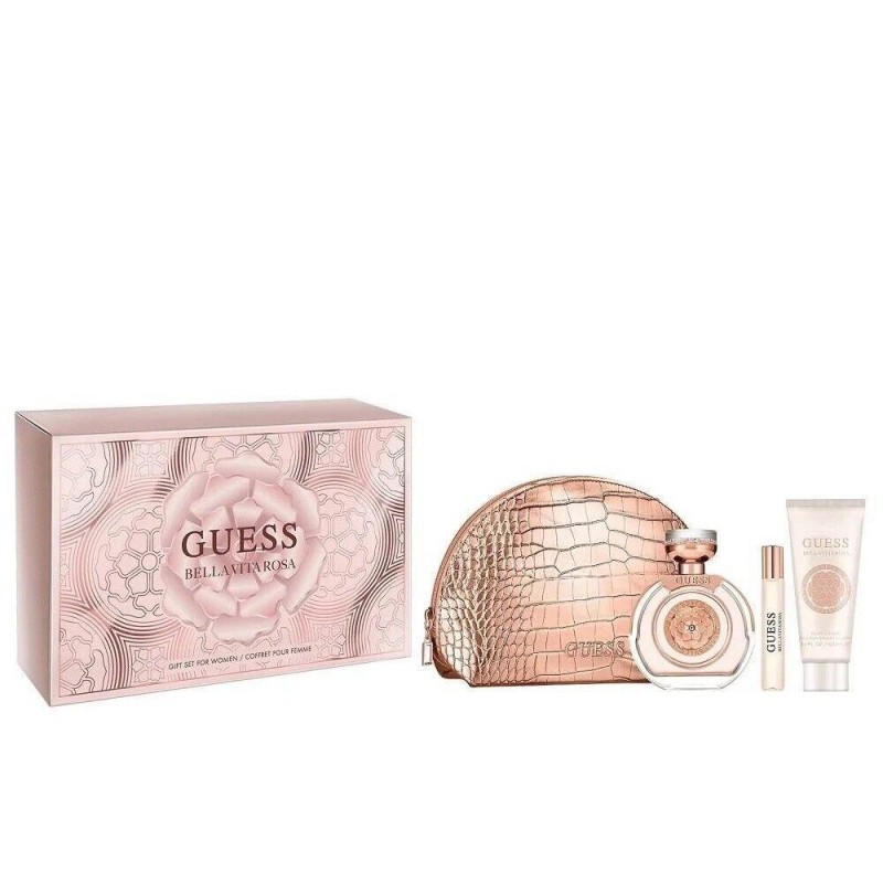 GUESS BELLA VITA ROSA EDT 100ML-EDT 15ML-BODY LOTION 100ML-ΤΣΑΝΤΑΚΙ