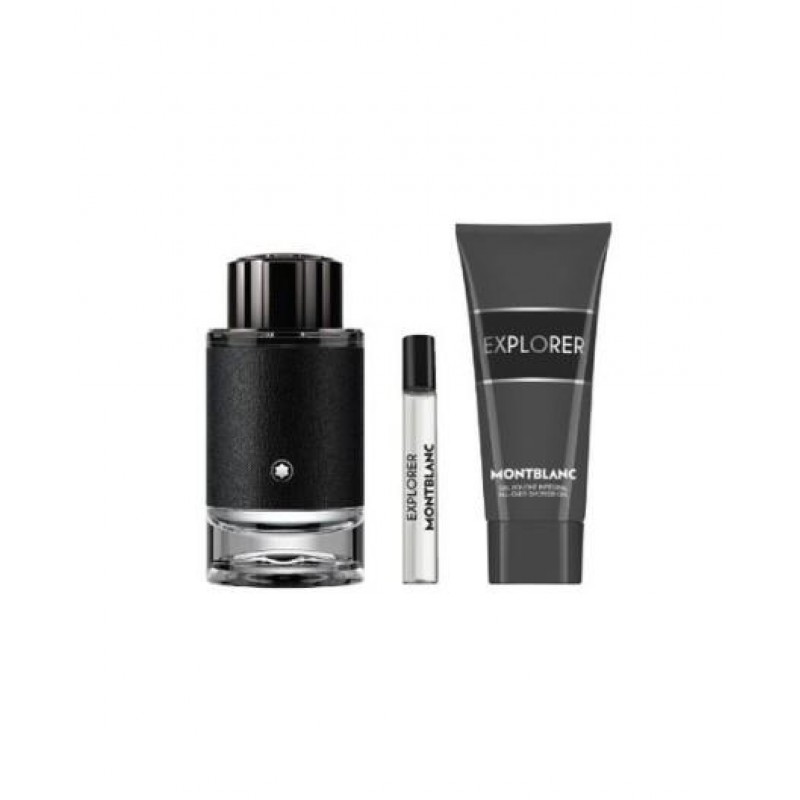 MONTBLANC EXPLORER EDP 100ML-SHOWER GEL 100ML-EDP 7.5ML