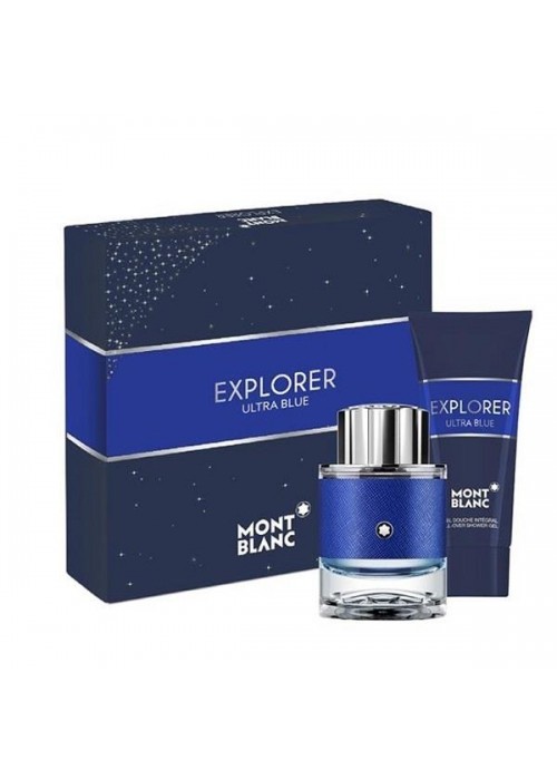 MONTBLANC EXPLORER ULTRA BLUE EDP 60ML-SHOWER GEL 100ML