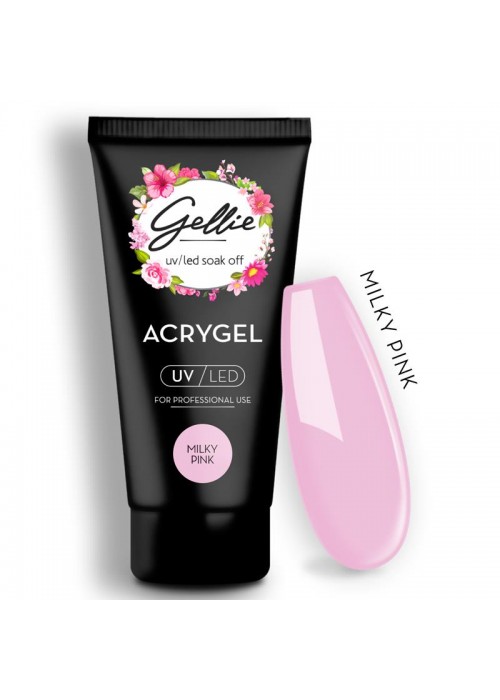 GELLIE ACRYGEL MILKY PINK 60ML