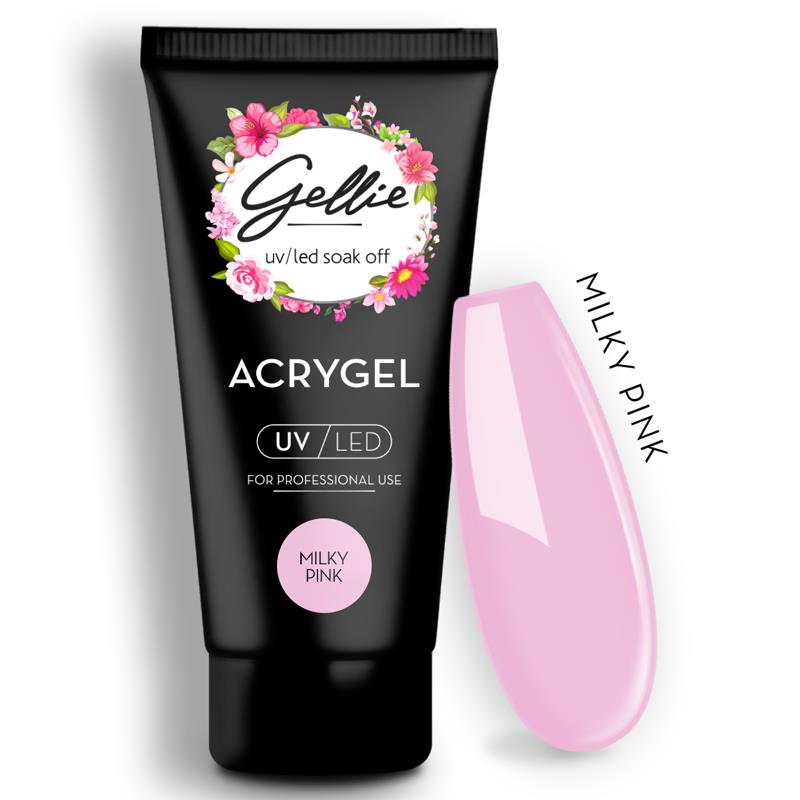 GELLIE ACRYGEL MILKY PINK 60ML