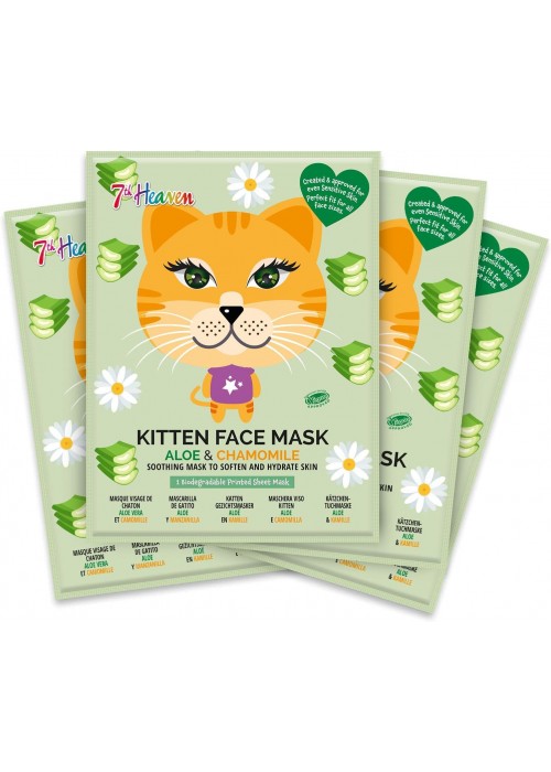 7TH MONTAGNE JEUNESSE KITTEN FACE MASK ALOE AND CHAMOMILE