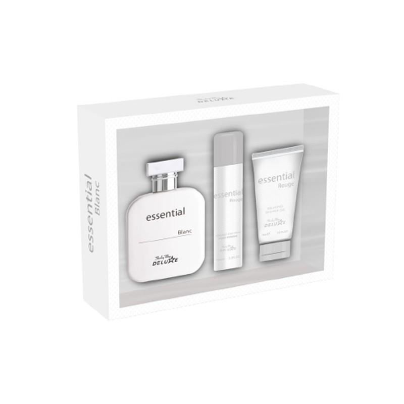 ESSENTIAL BLANC EDT 100ML+DEO 75ML+SHOWER GEL 75ML