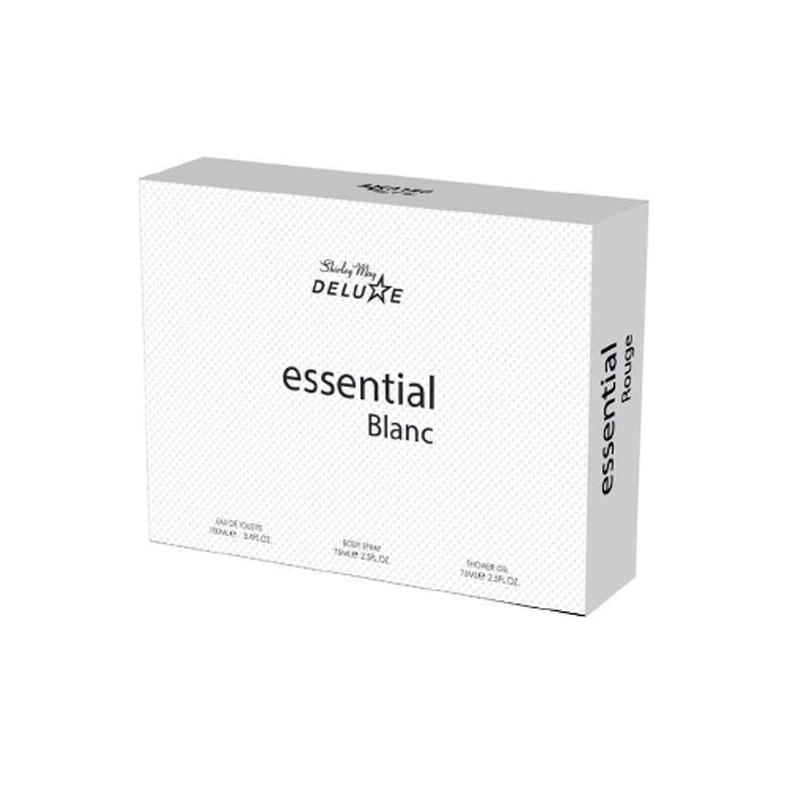 ESSENTIAL BLANC EDT 100ML+DEO 75ML+SHOWER GEL 75ML