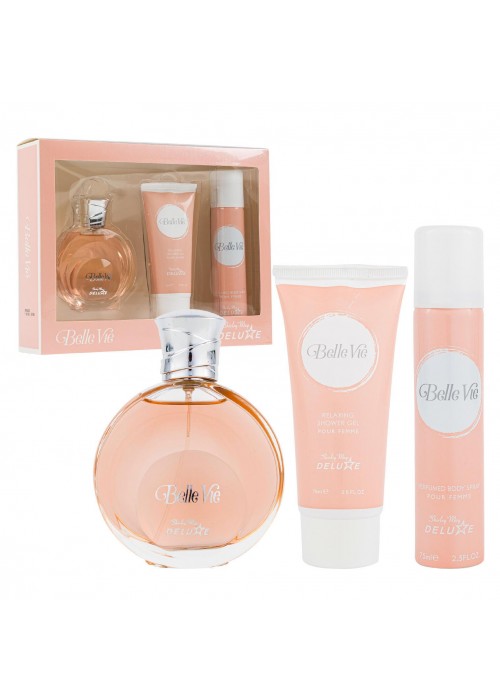 BELLE VIE EDT 100ML+DEODORANT 75ML+SHOWER GEL 75ML