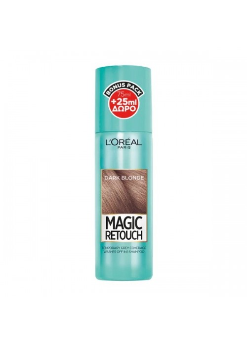 LOREAL MAGIC RETOUCH DARK BLOND 100ML (75ML+25ML ΔΩΡΟ)