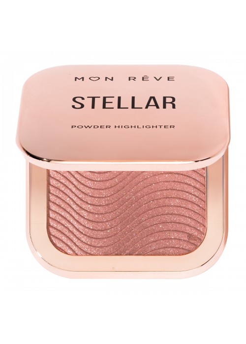 MON REVE STELLAR POWDER HIGHLIGHTER N.04 ROSE GOLD