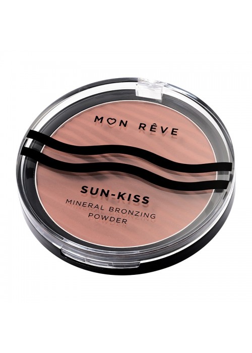 MON REVE SUN KISS MINERAL BRONZING POWDER N.02 SUN KISS ΜΑΤΤΕ