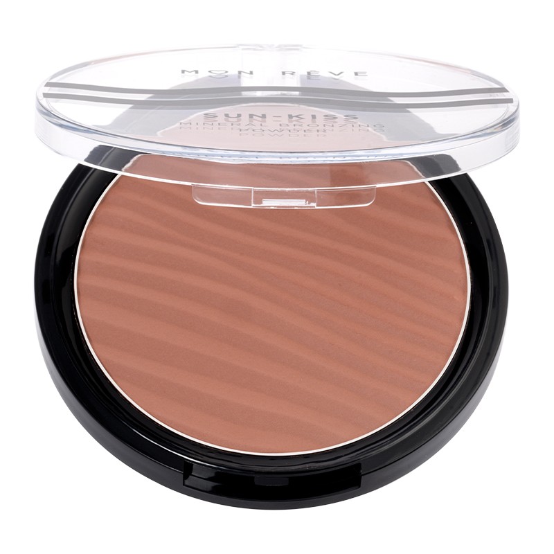 MON REVE SUN KISS MINERAL BRONZING POWDER N.02 SUN KISS ΜΑΤΤΕ