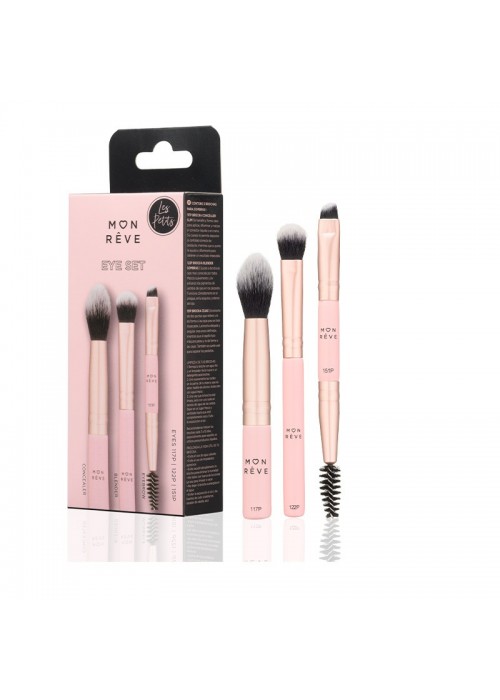 MON REVE SET 3PCS BRUSH EYES